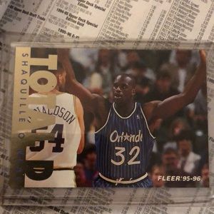 1995 Shaquille O’Neal total D Fleer 7 of 12